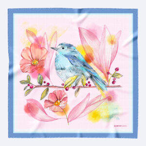 Pañuelo de seda Aurora de Bonito Mundo